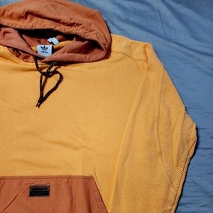 Adidas originals orange hoodie